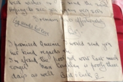 Charles Coughlan Letter 1920 Ballykinlar 2