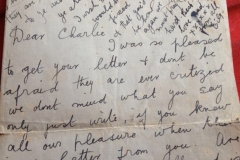 Charles Coughlan Letter 1920 Ballykinlar 1