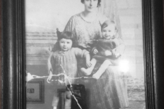 Charles Coughlans Wife Kathleen with  Eileen Coughlan and Patricia (Paddy)Coughlan